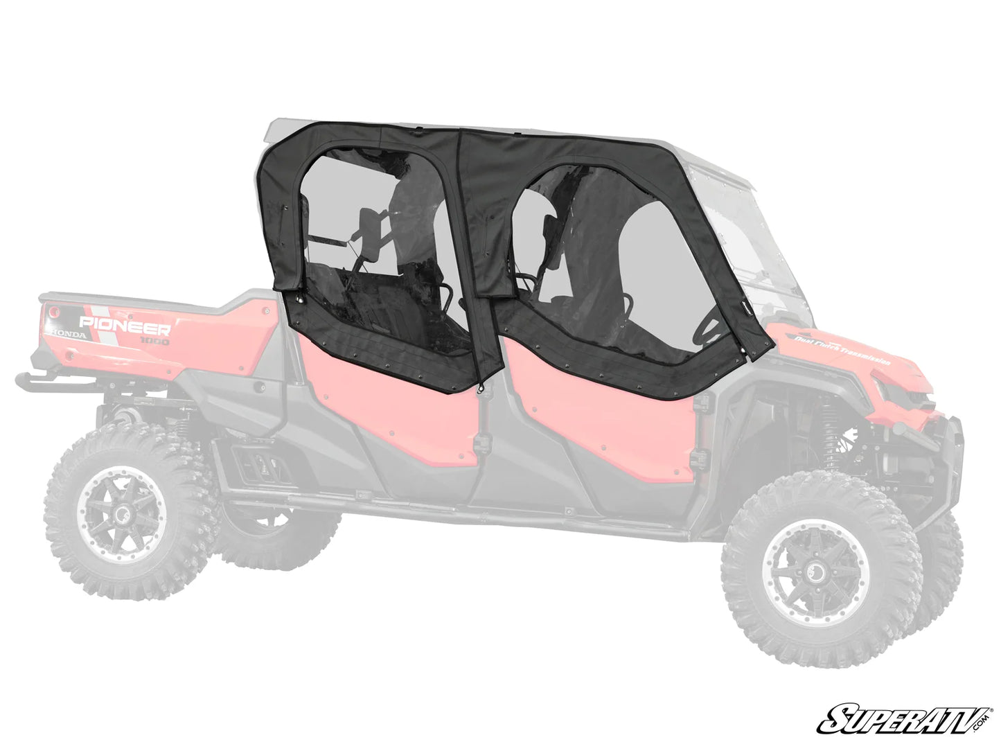 SuperATV - Honda Pioneer 1000-6 Primal Soft Cab Enclosure Upper Doors