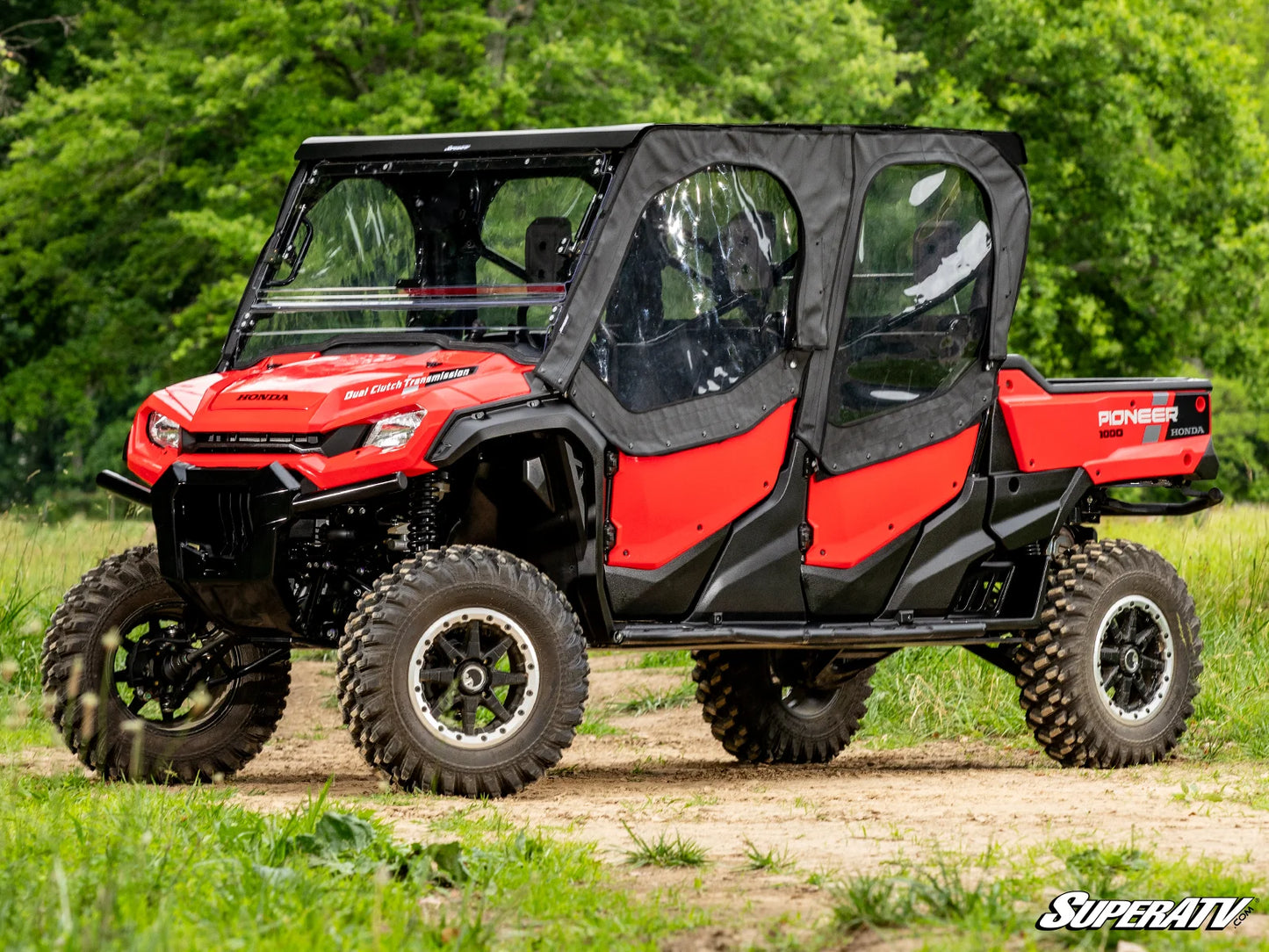 SuperATV - Honda Pioneer 1000-6 Primal Soft Cab Enclosure Upper Doors