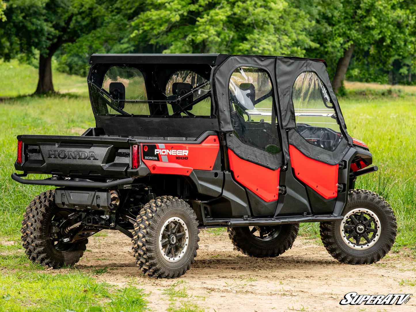 SuperATV - Honda Pioneer 1000-6 Primal Soft Cab Enclosure Upper Doors