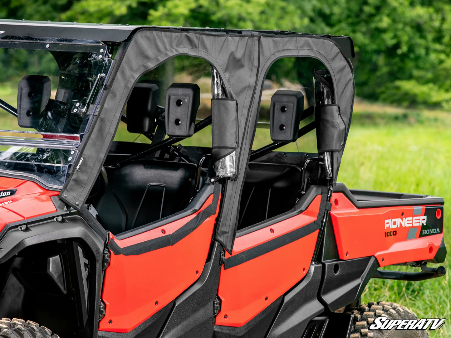 SuperATV - Honda Pioneer 1000-6 Primal Soft Cab Enclosure Upper Doors