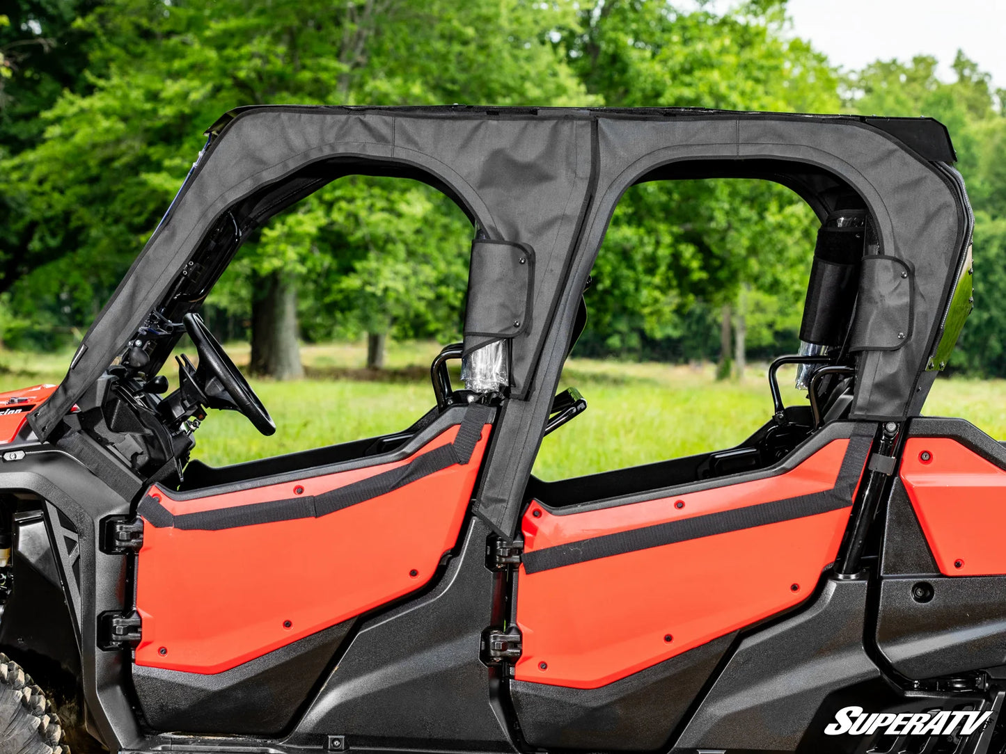 SuperATV - Honda Pioneer 1000-6 Primal Soft Cab Enclosure Upper Doors