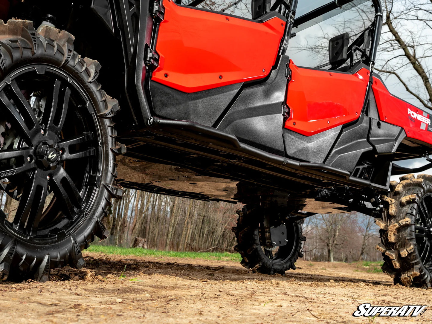 SuperATV - Honda Pioneer 1000-6 Heavy-Duty Nerf Bars