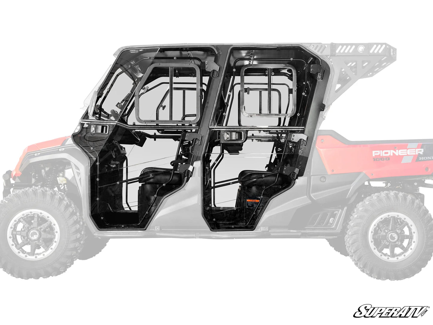 SuperATV - Honda Pioneer 1000-6 Convertible Cab Enclosure Doors