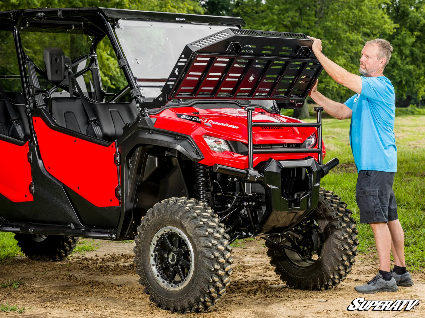 SuperATV - Honda Pioneer 1000-6 Hood Rack Charlie