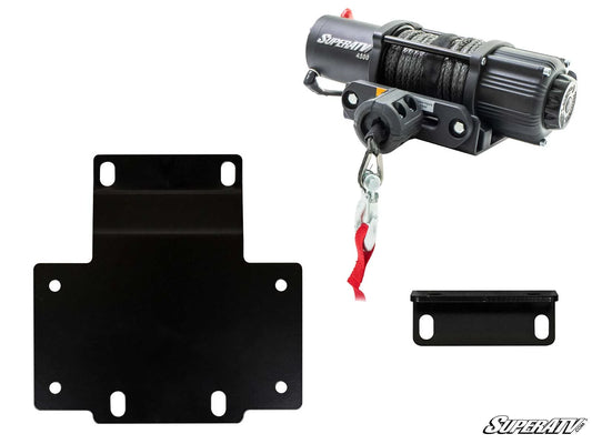 SuperATV - Honda Pioneer 1000 Winch Mounting Plate