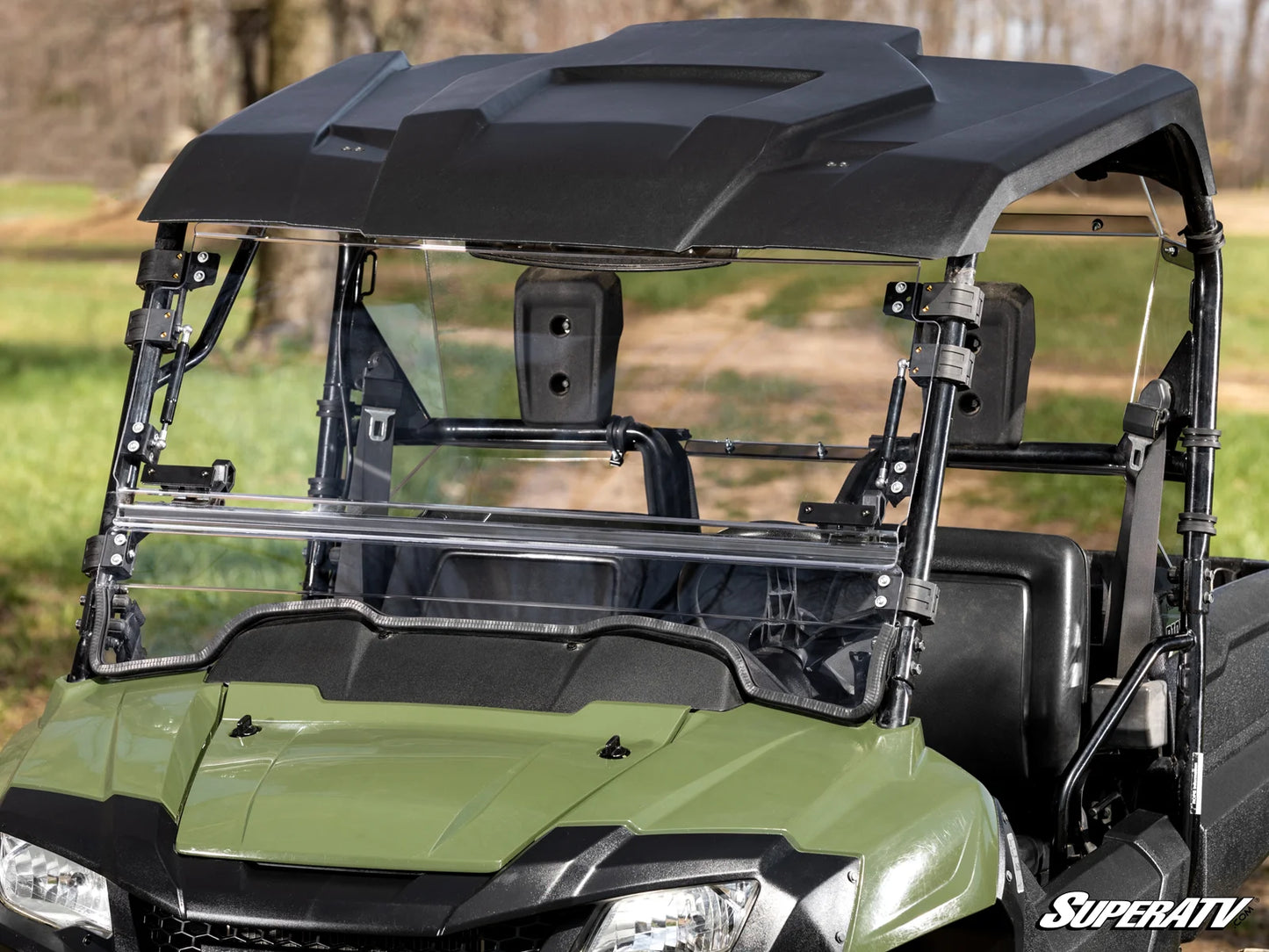 SuperATV - Honda Pioneer 700 Flip Windshield