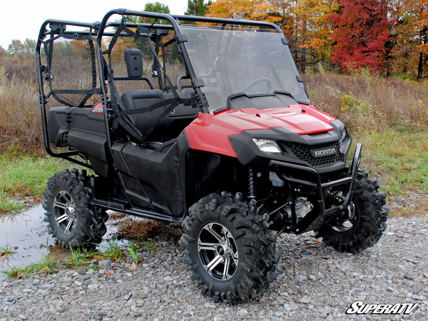 SuperATV - Honda Pioneer 700 Scratch Resistant Full Windshield