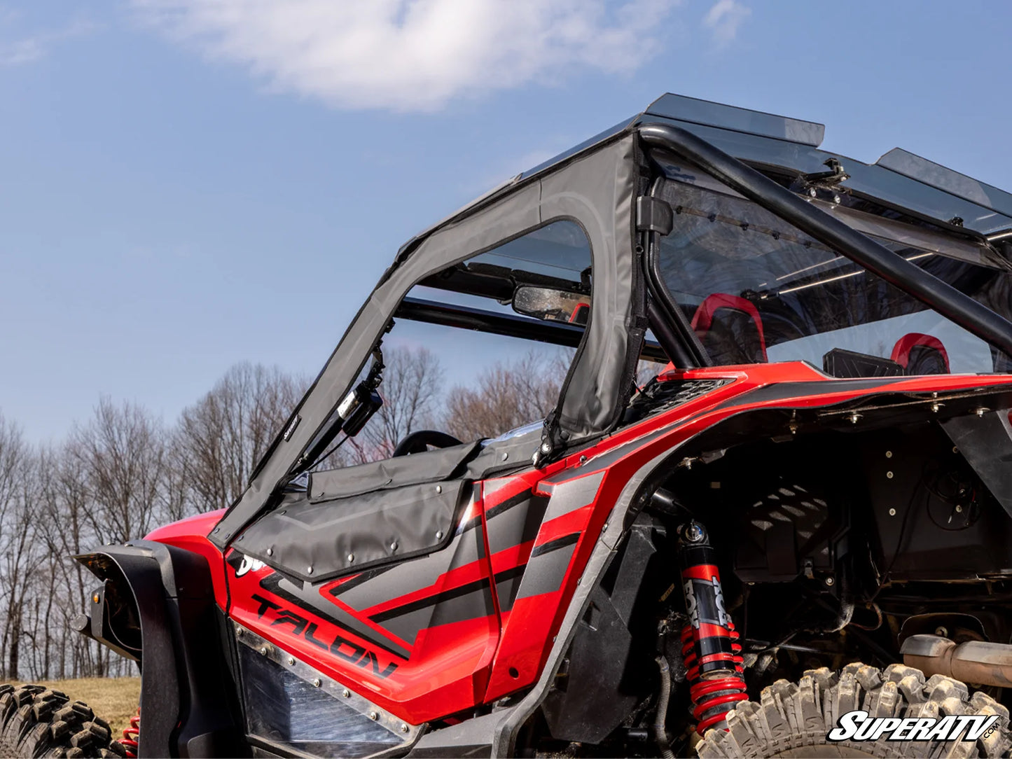 SuperATV - Honda Talon 1000 Primal Soft Cab Enclosure Upper Doors