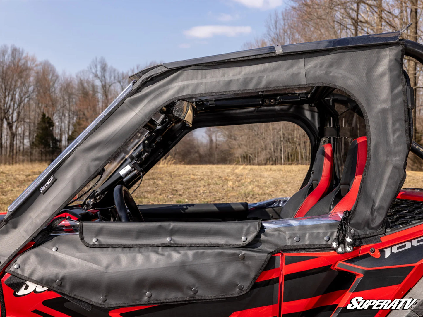 SuperATV - Honda Talon 1000 Primal Soft Cab Enclosure Upper Doors