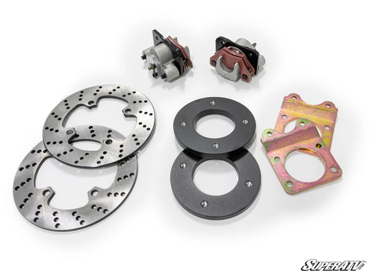 SuperATV - Honda Rancher Front Disc Brake Kit