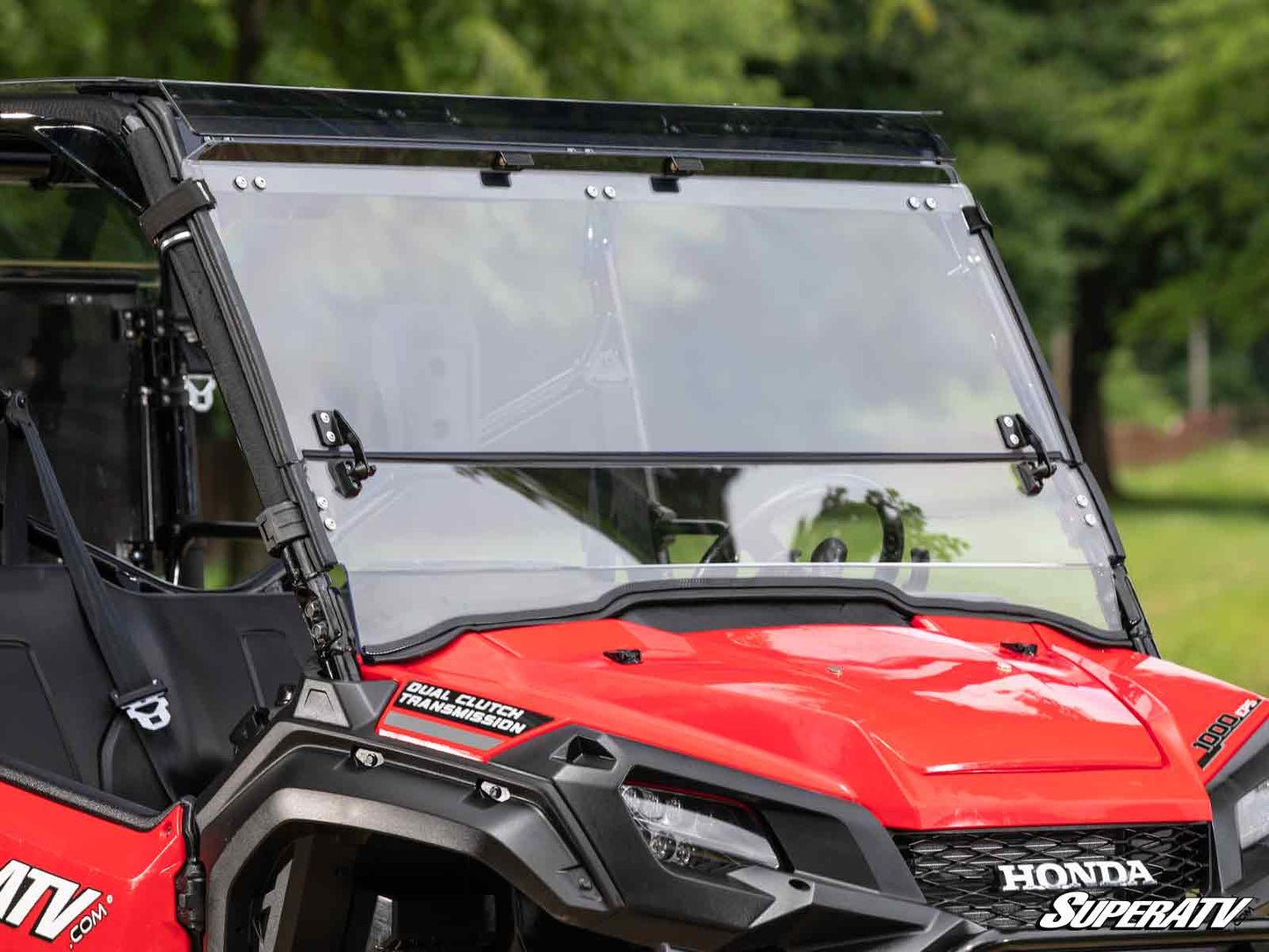 SuperATV - Honda Pioneer 1000 Scratch-Resistant 3-in-1 Windshield