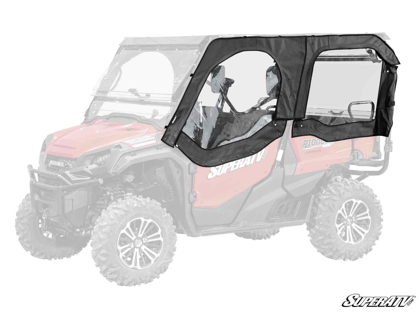 SuperATV - Honda Pioneer 1000-5 Primal Soft Cab Enclosure Upper Doors