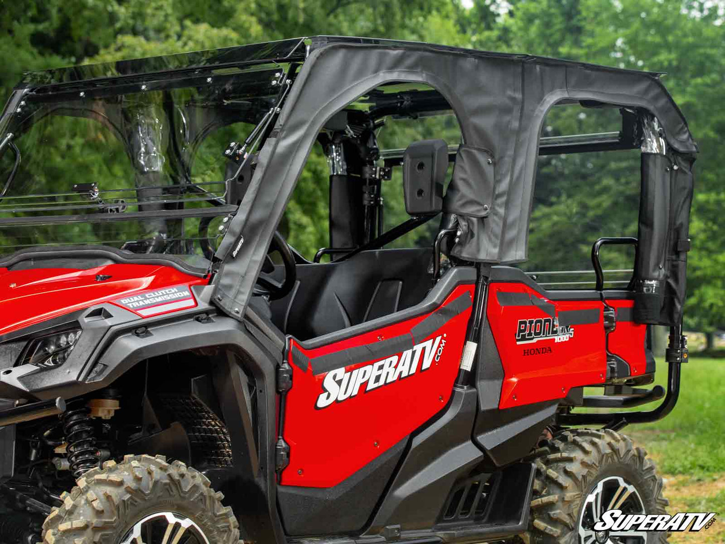 SuperATV - Honda Pioneer 1000-5 Primal Soft Cab Enclosure Upper Doors