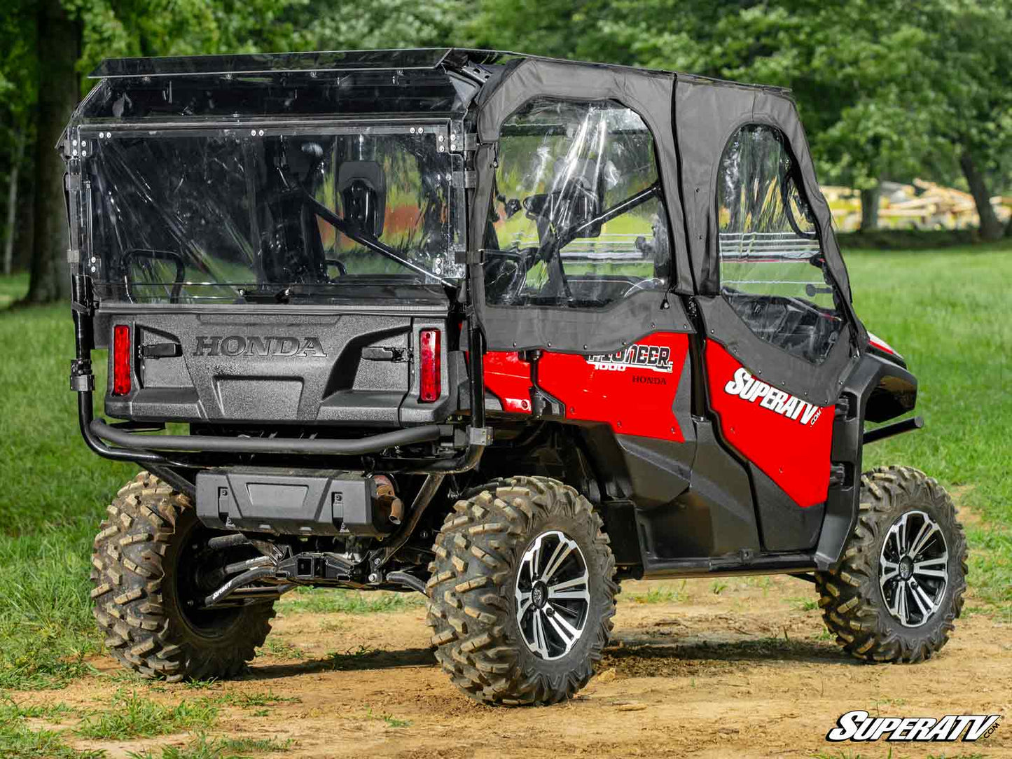 SuperATV - Honda Pioneer 1000-5 Primal Soft Cab Enclosure Upper Doors