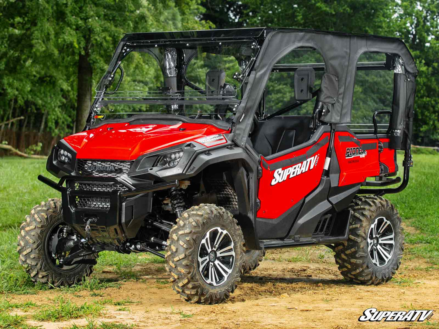 SuperATV - Honda Pioneer 1000-5 Primal Soft Cab Enclosure Upper Doors