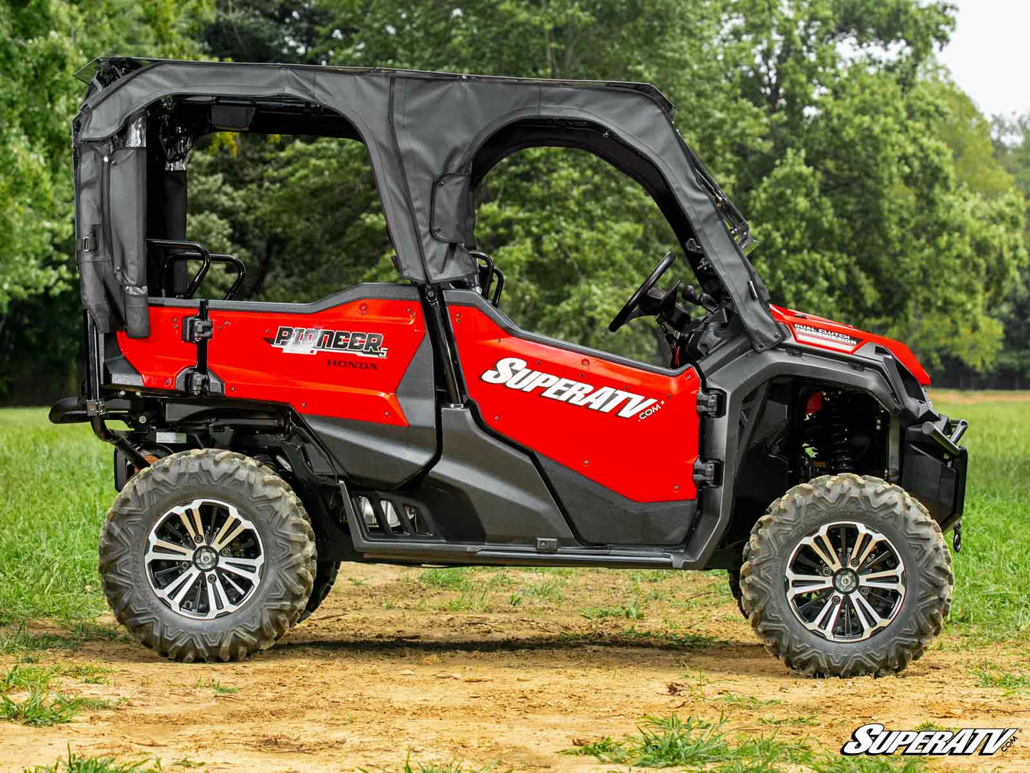 SuperATV - Honda Pioneer 1000-5 Primal Soft Cab Enclosure Upper Doors