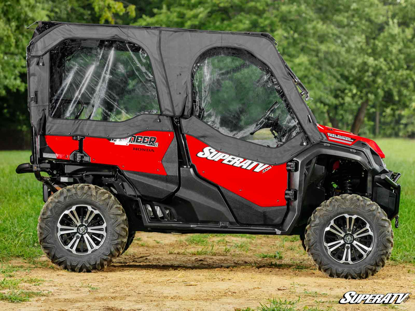 SuperATV - Honda Pioneer 1000-5 Primal Soft Cab Enclosure Upper Doors