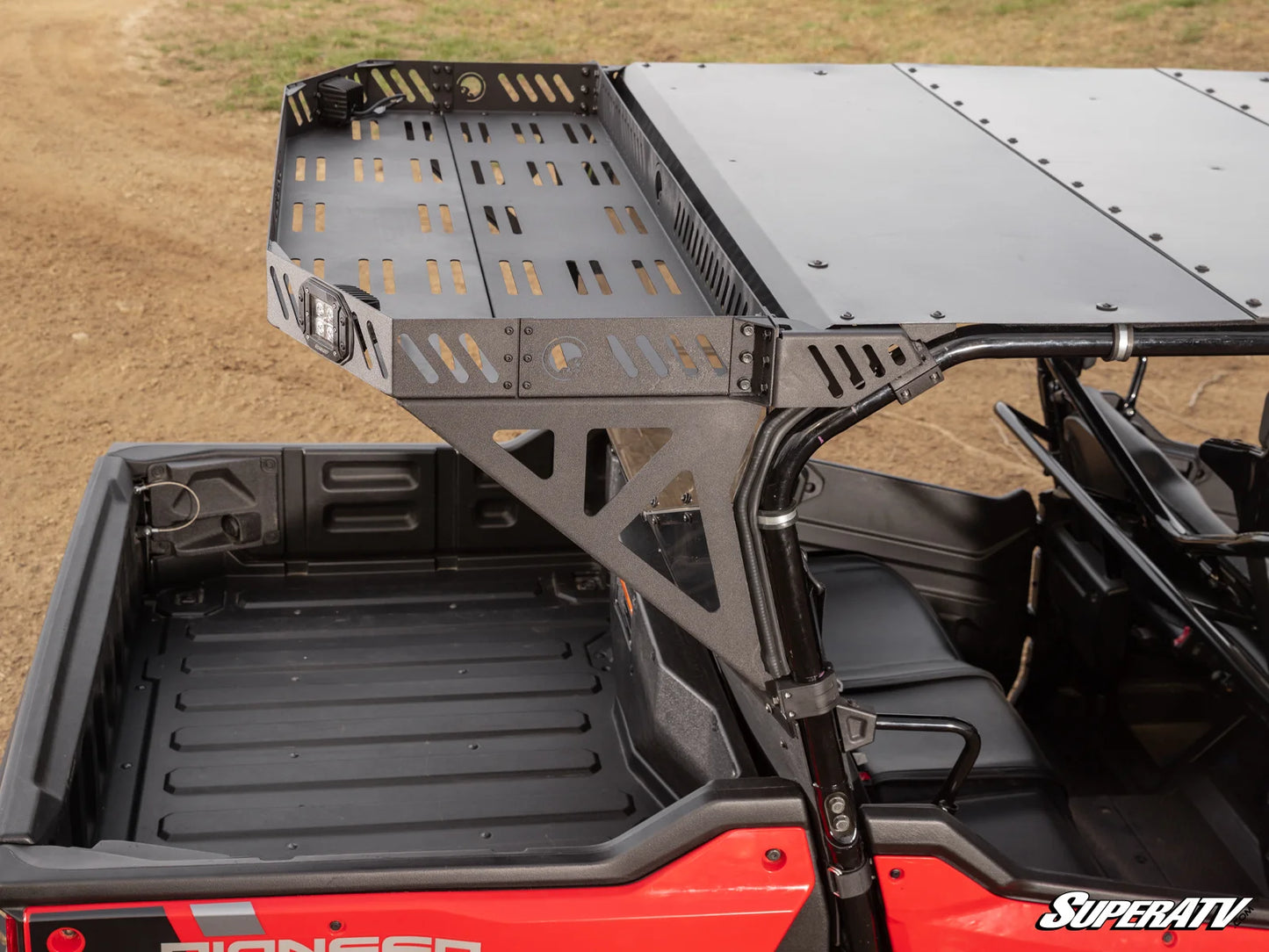 SuperATV - Honda Pioneer 1000-6 Bed Rack Echo