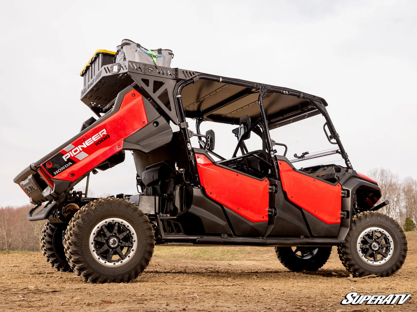 SuperATV - Honda Pioneer 1000-6 Bed Rack Echo