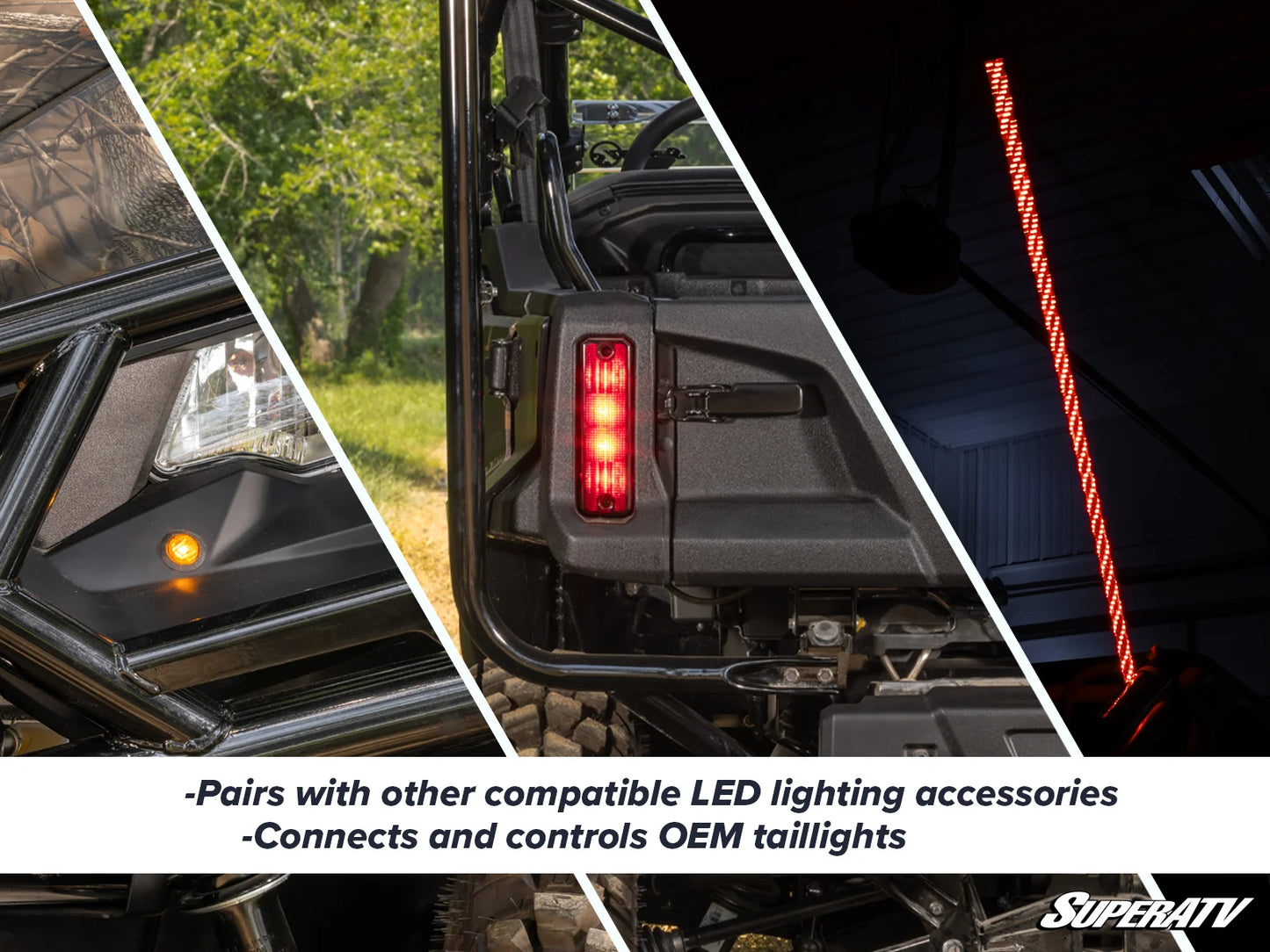 SuperATV - Honda Pioneer 1000 Deluxe Self-Canceling Turn Signal Kit