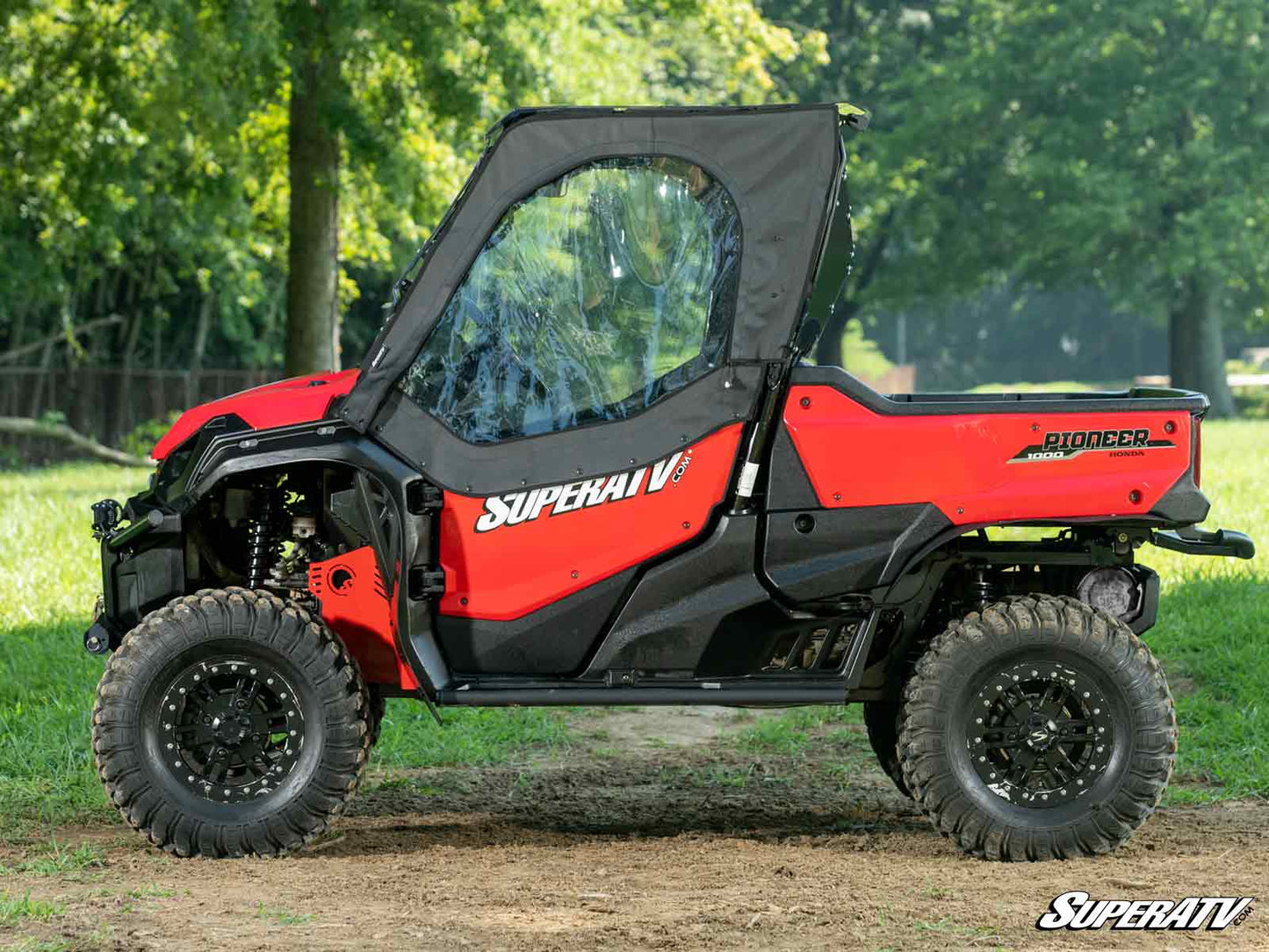 SuperATV - Honda Pioneer 1000 Primal Soft Cab Enclosure Upper Doors