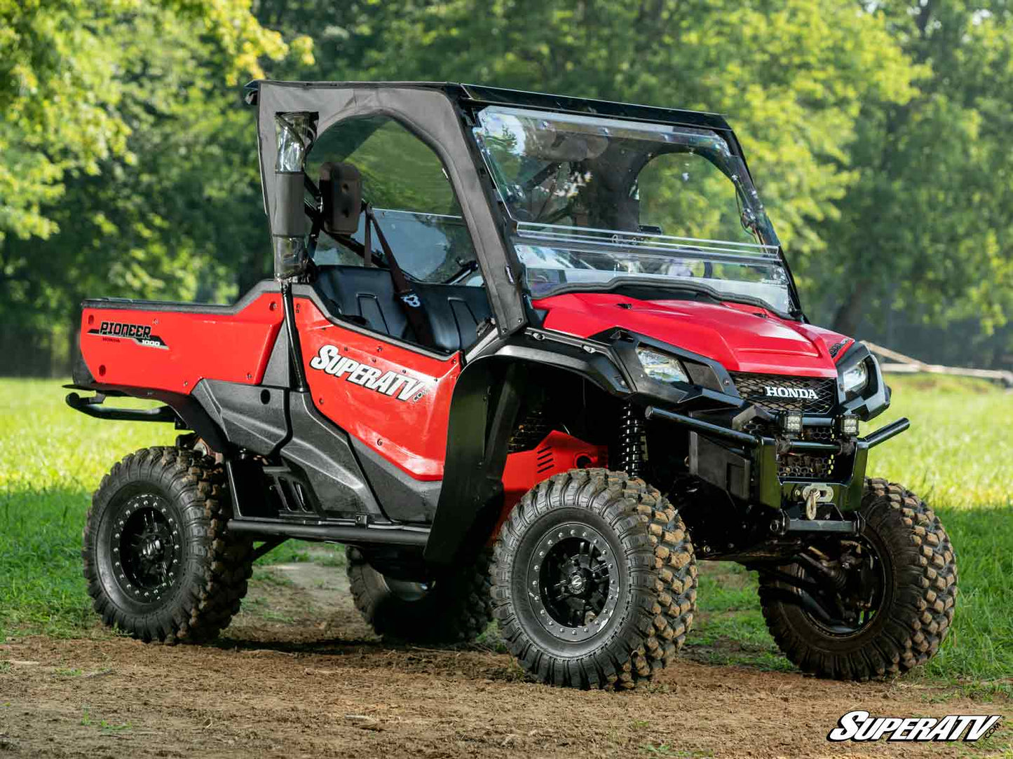 SuperATV - Honda Pioneer 1000 Primal Soft Cab Enclosure Upper Doors