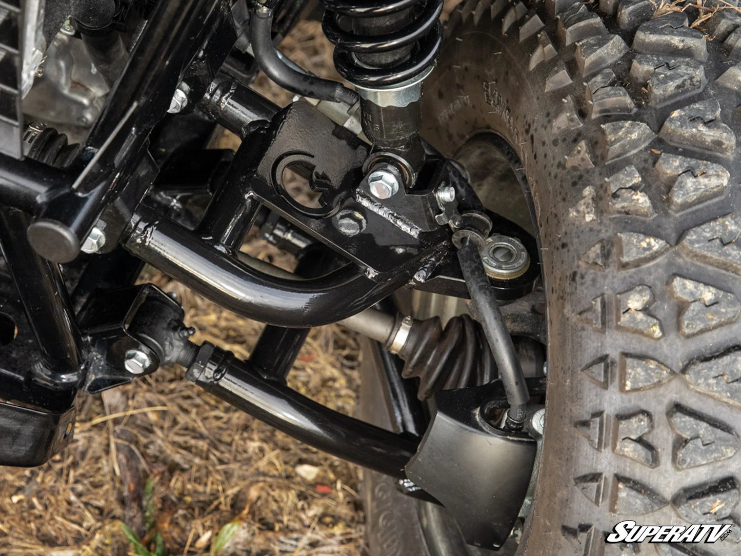 SuperATV - Honda Pioneer 520 High-Clearance 1" Forward Offset A-Arms