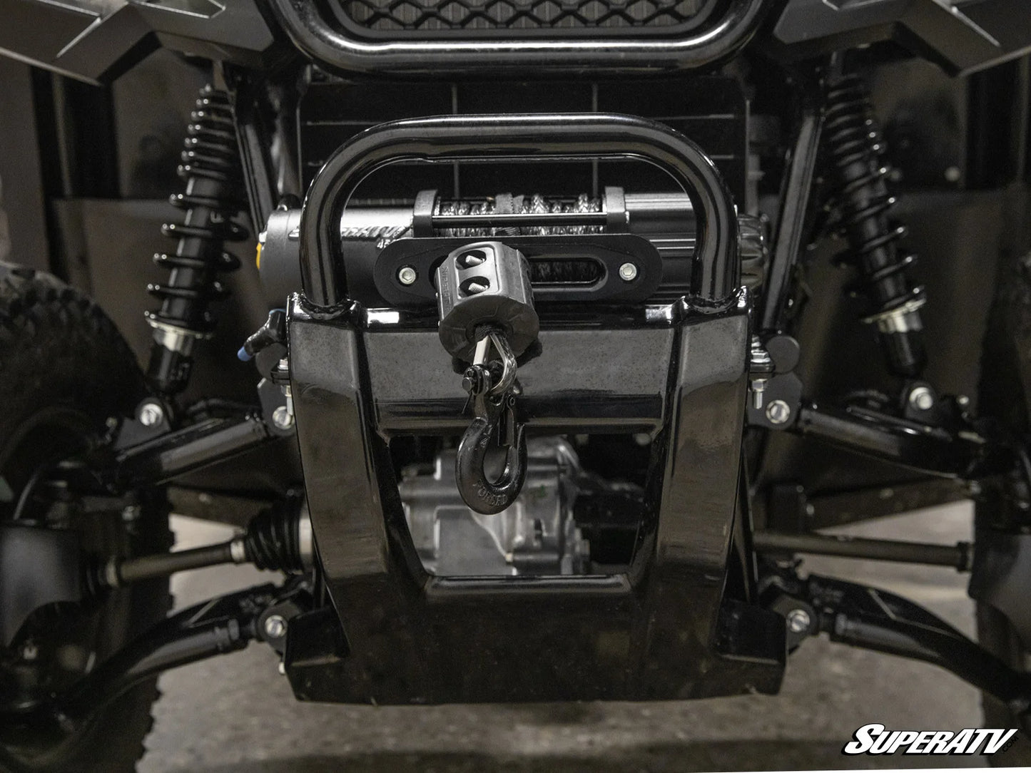 SuperATV - Honda Pioneer 520 Winch Mounting Plate