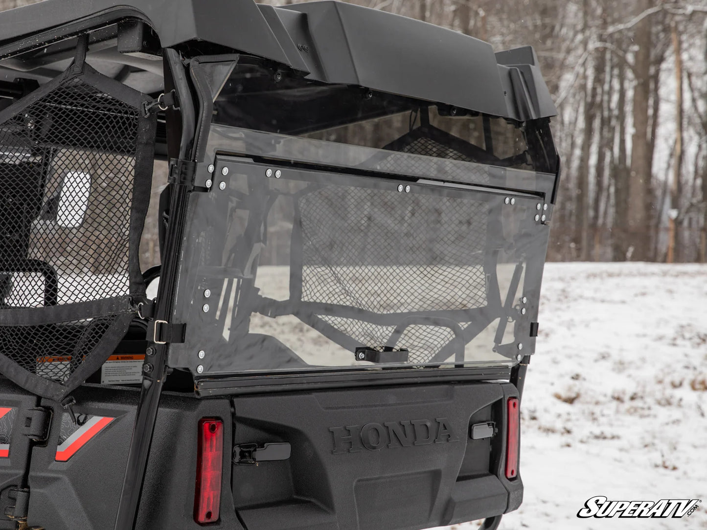 SuperATV - Honda Pioneer 700-4 Rear Windshield