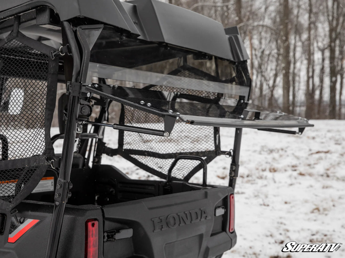 SuperATV - Honda Pioneer 700-4 Rear Windshield