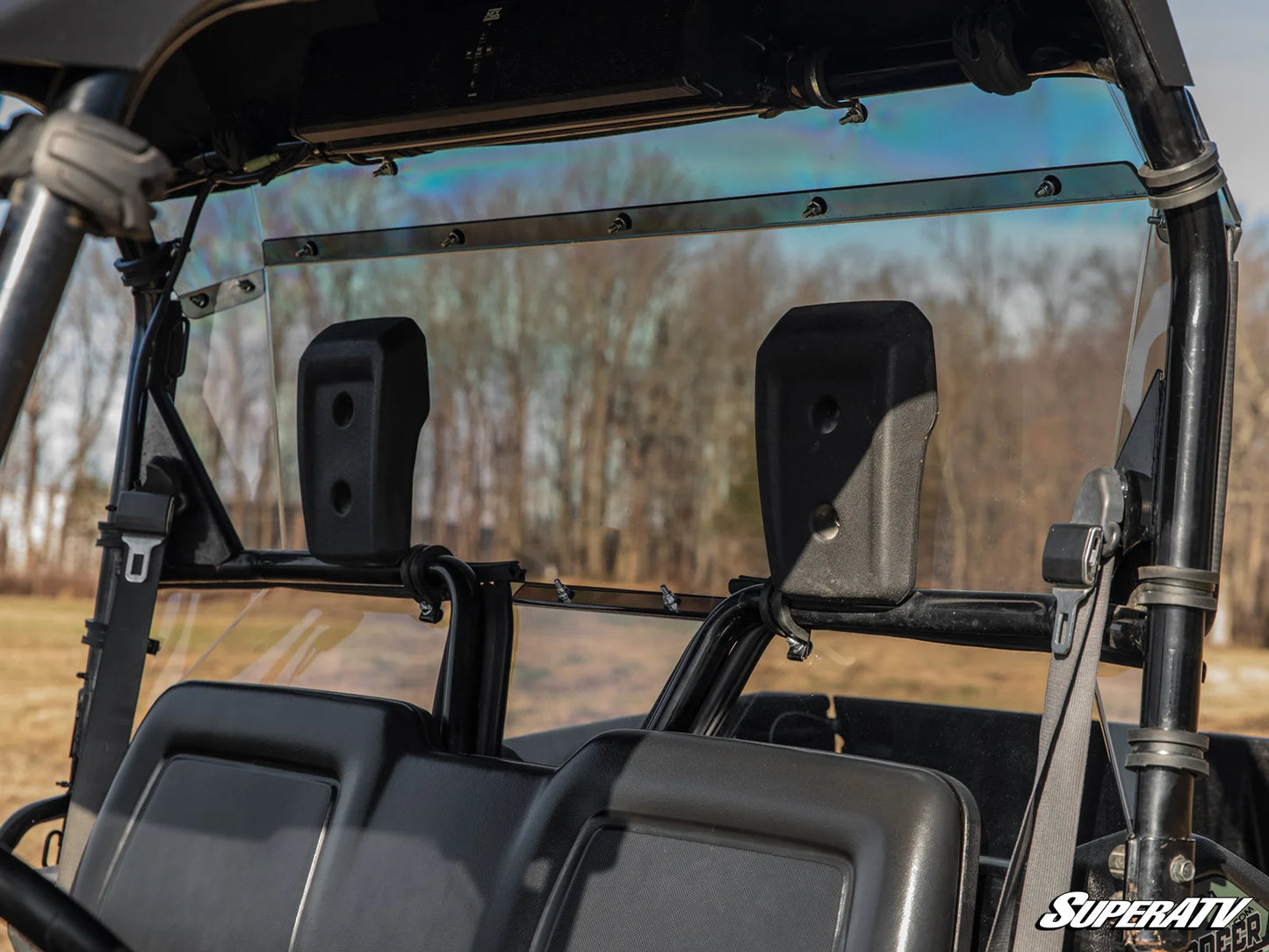 SuperATV - Honda Pioneer 700 Rear Windshield