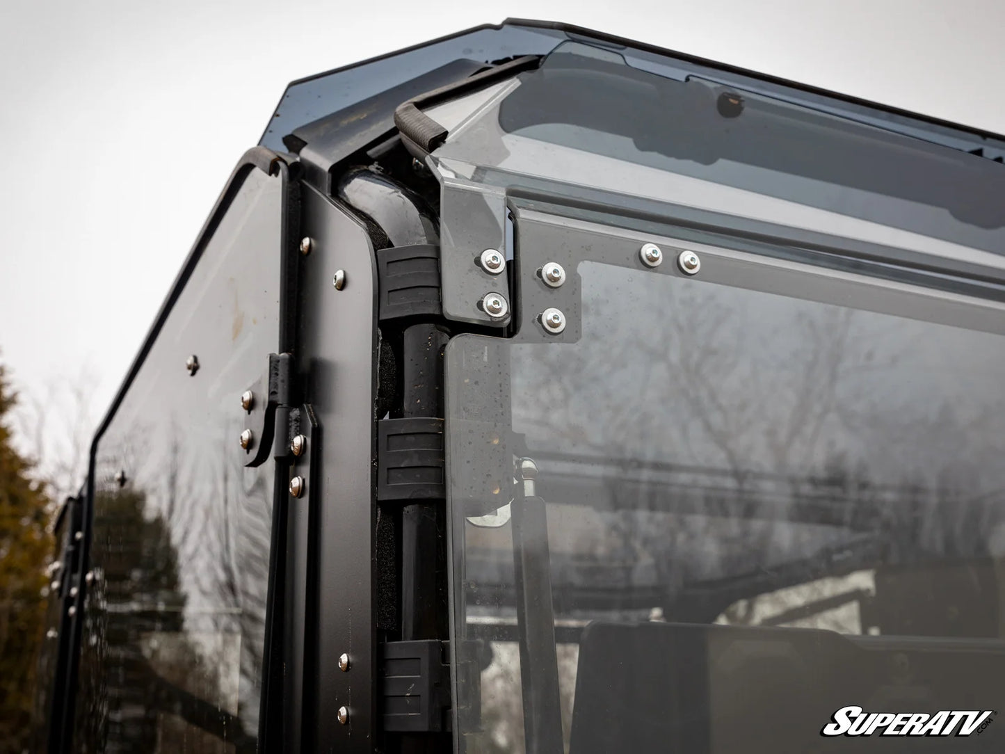 SuperATV - Honda Pioneer 1000-5 Rear Flip Windshield