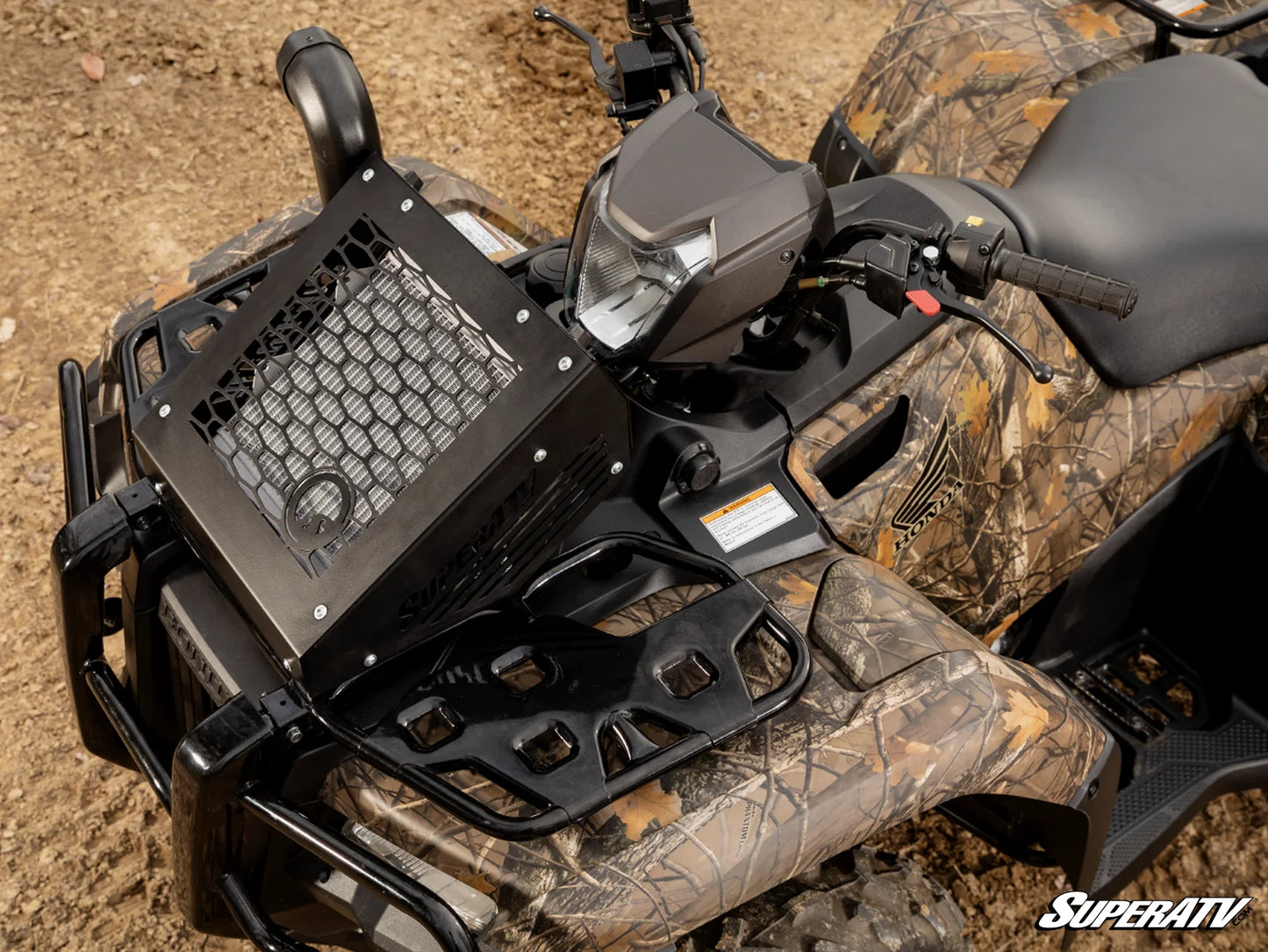 SuperATV - Honda Rancher 420 Radiator Relocation Kit