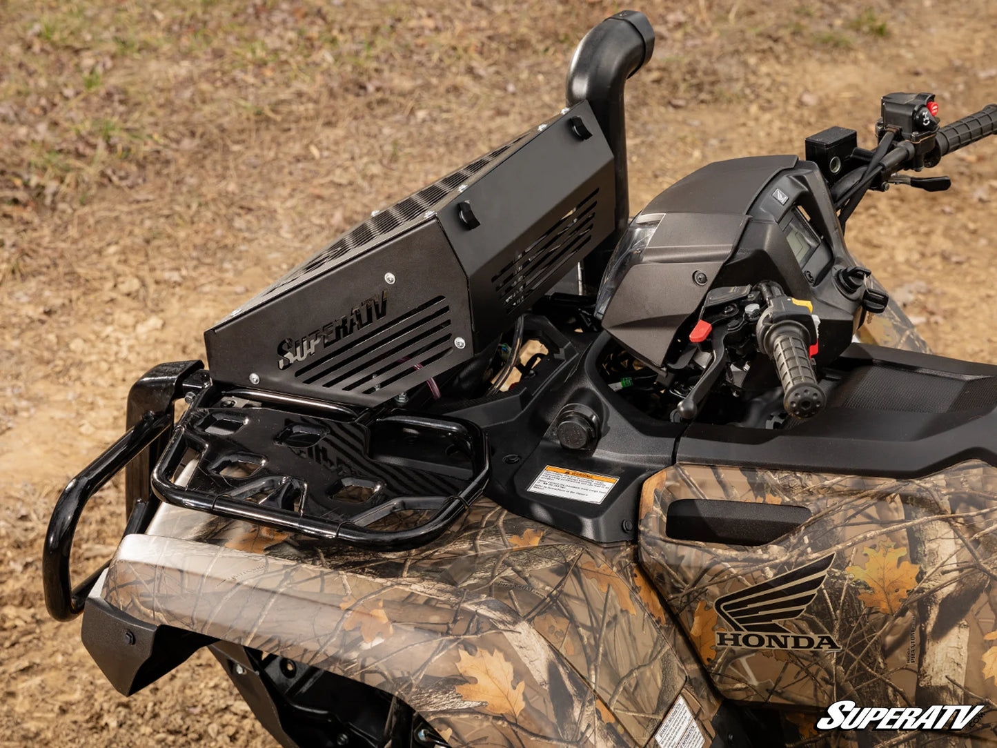 SuperATV - Honda Rubicon 520 Radiator Relocation Kit