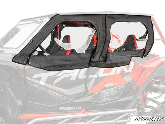 SuperATV - Honda Talon 1000X-4 Primal Soft Cab Enclosure Upper Doors