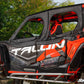 SuperATV - Honda Talon 1000R-4 Primal Soft Cab Enclosure Upper Doors