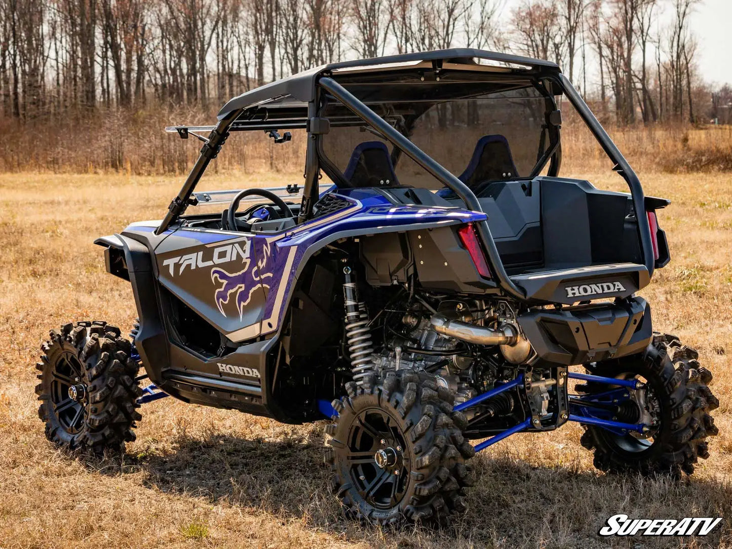 HONDA TALON 1000 REAR WINDSHIELD- DARK TINT