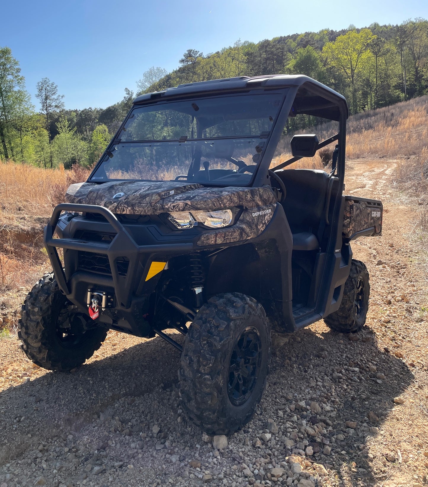 Team MSC - Can-Am Defender Fold Down Windshield