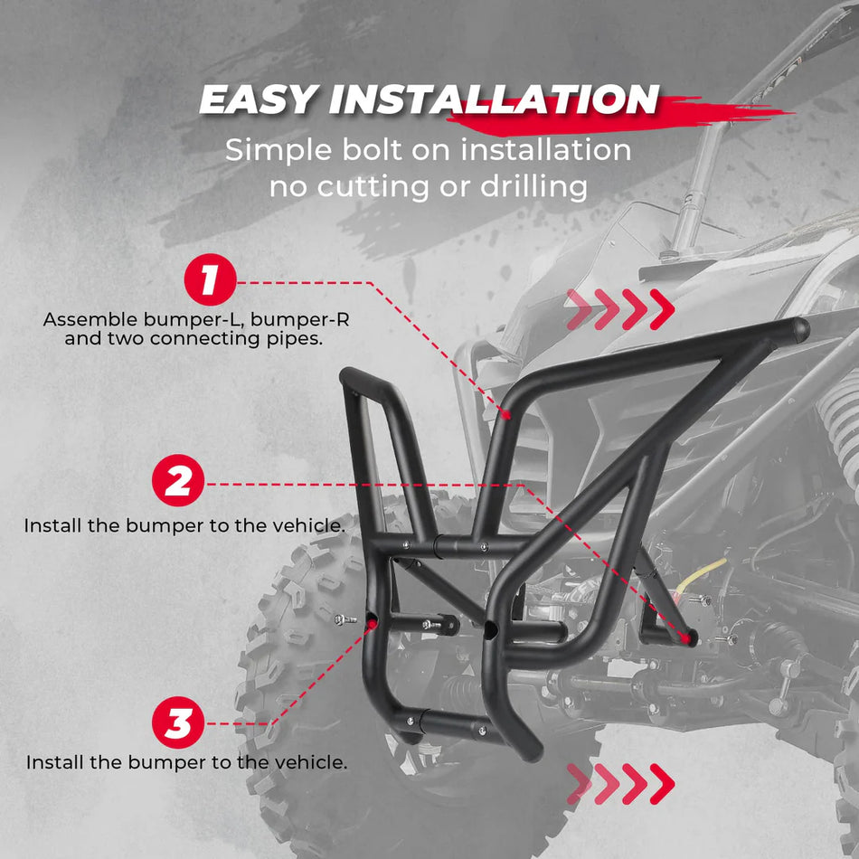 Front Bumper Brush Guard - CFMOTO ZForce 950