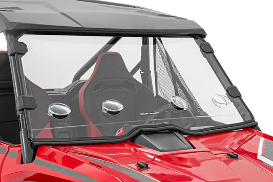 Rough Country - Vented Full Windshield - Scratch Resistant | Honda Talon 1000R