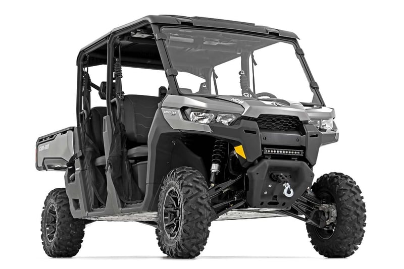 Rough Country - Winch Plate - Can-Am Defender HD 8/HD 9/HD 10