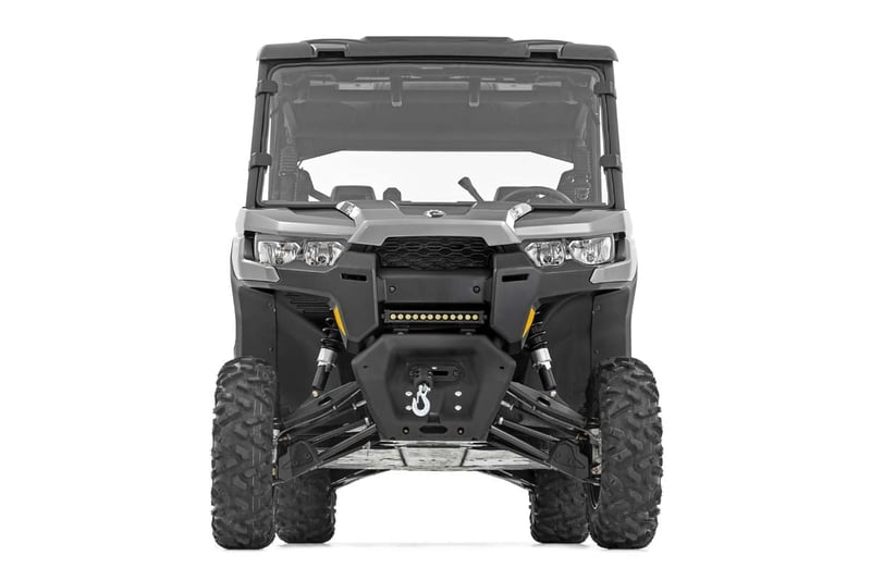 Rough Country - Winch Plate - Can-Am Defender HD 8/HD 9/HD 10
