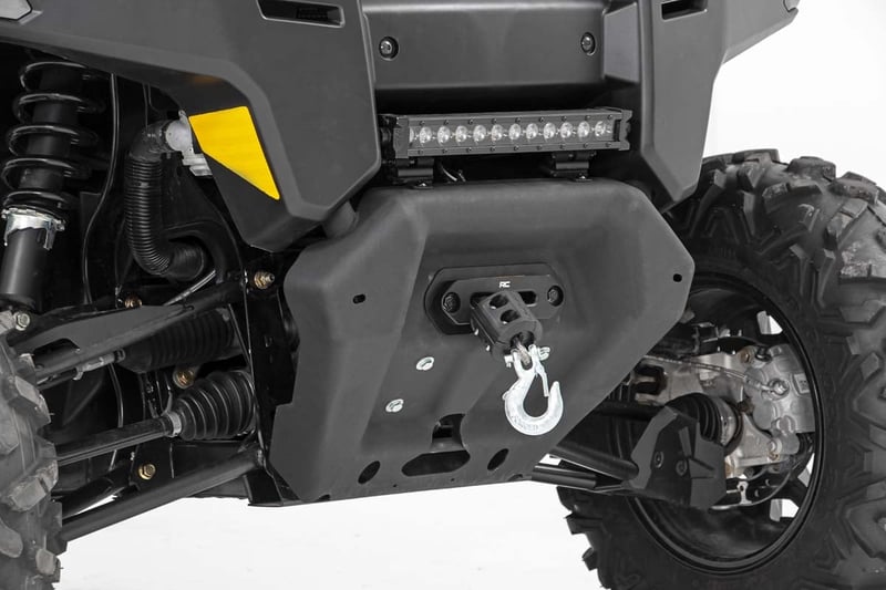 Rough Country - Winch Plate - Can-Am Defender HD 8/HD 9/HD 10