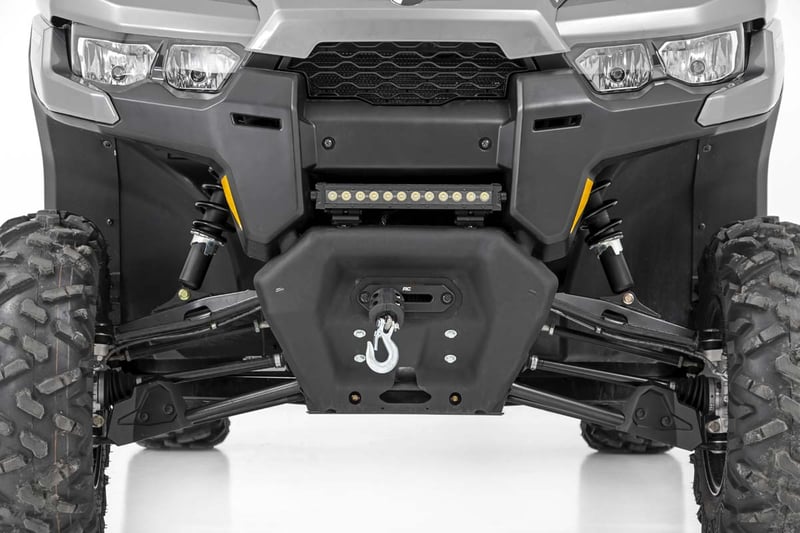 Rough Country - Winch Plate - Can-Am Defender HD 8/HD 9/HD 10