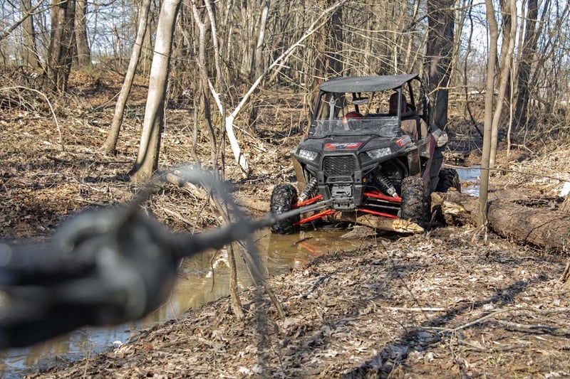 Rough Country - Winch Mount - Polaris RZR XP 1000