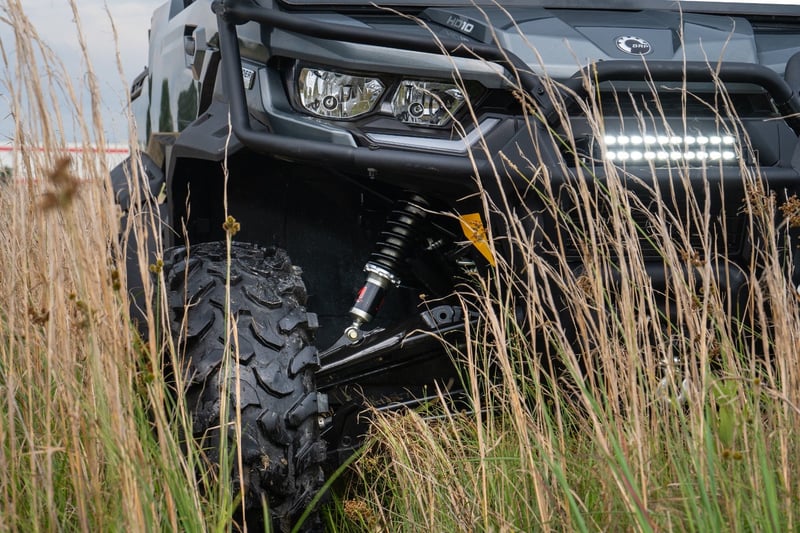 Rough Country - M1 Front Coil Over Shocks - Ride Height Adjust | Can-Am Defender HD10