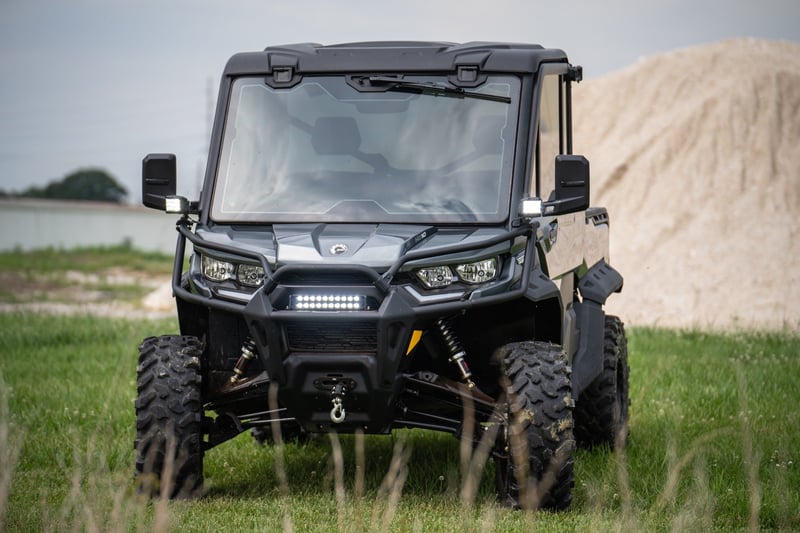 Rough Country - M1 Front Coil Over Shocks - Ride Height Adjust | Can-Am Defender HD10