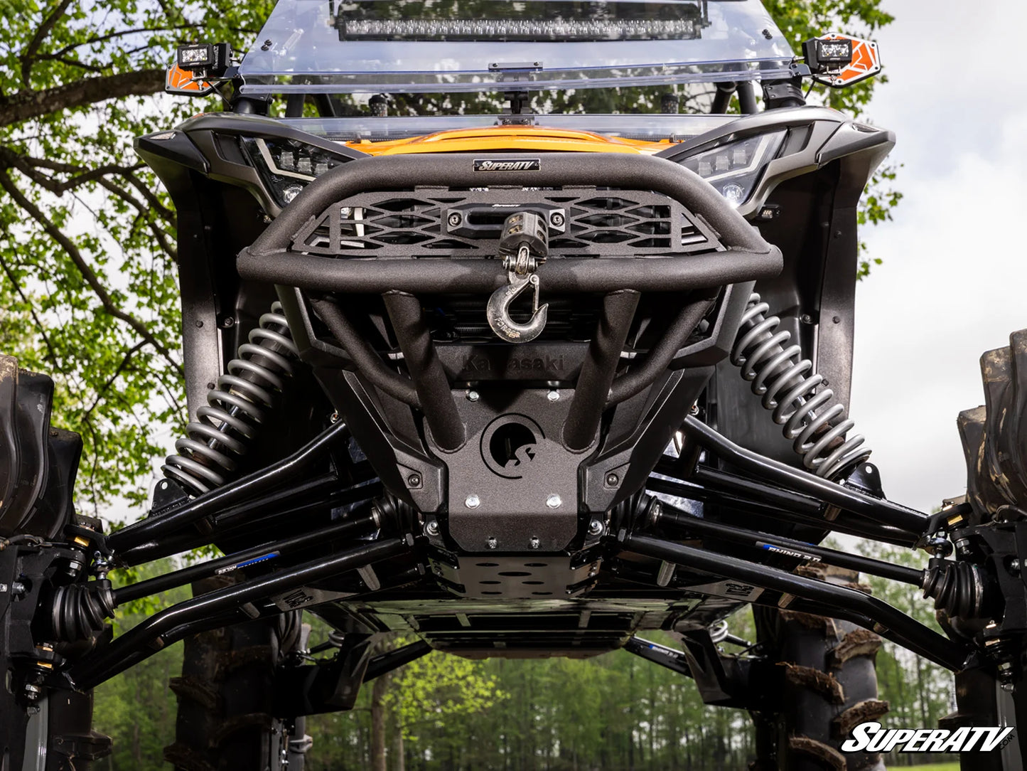 SuperATV - Kawasaki Teryx KRX 1000 Winch-Ready Front Bumper