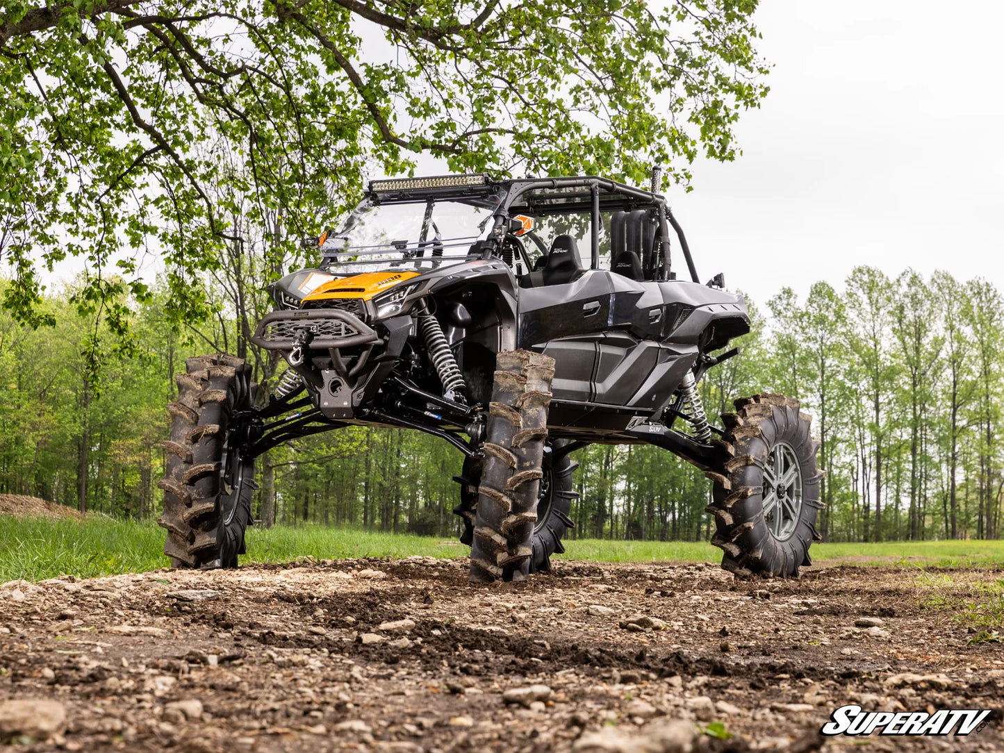 SuperATV - Kawasaki Teryx KRX 1000 Winch-Ready Front Bumper