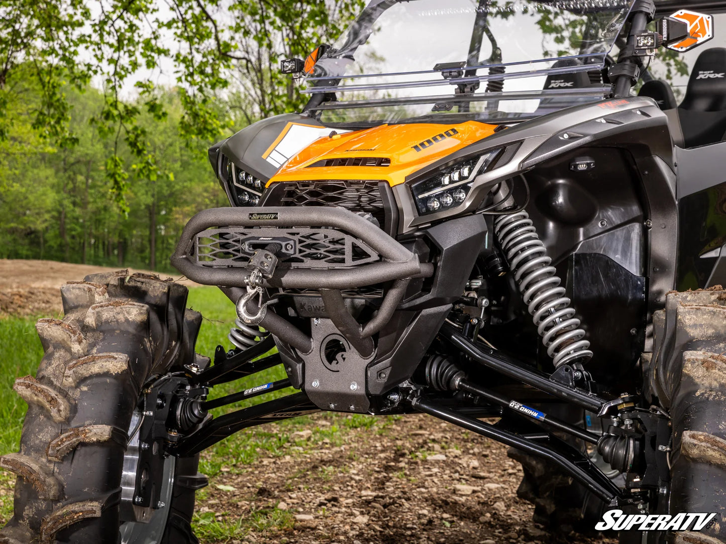 SuperATV - Kawasaki Teryx KRX 1000 Winch-Ready Front Bumper
